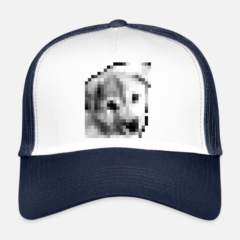 Pixel Jindo Puppy Trucker Cap