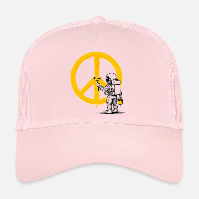 Pacifist astronaut Trucker Cap