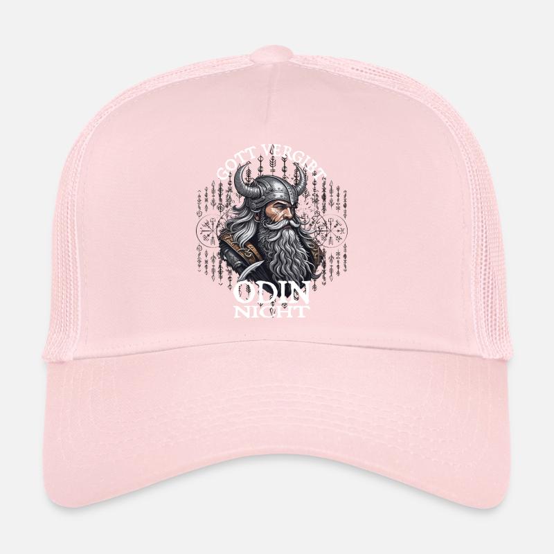 Dieu quatre ne donne pas Odin Casquette trucker 
