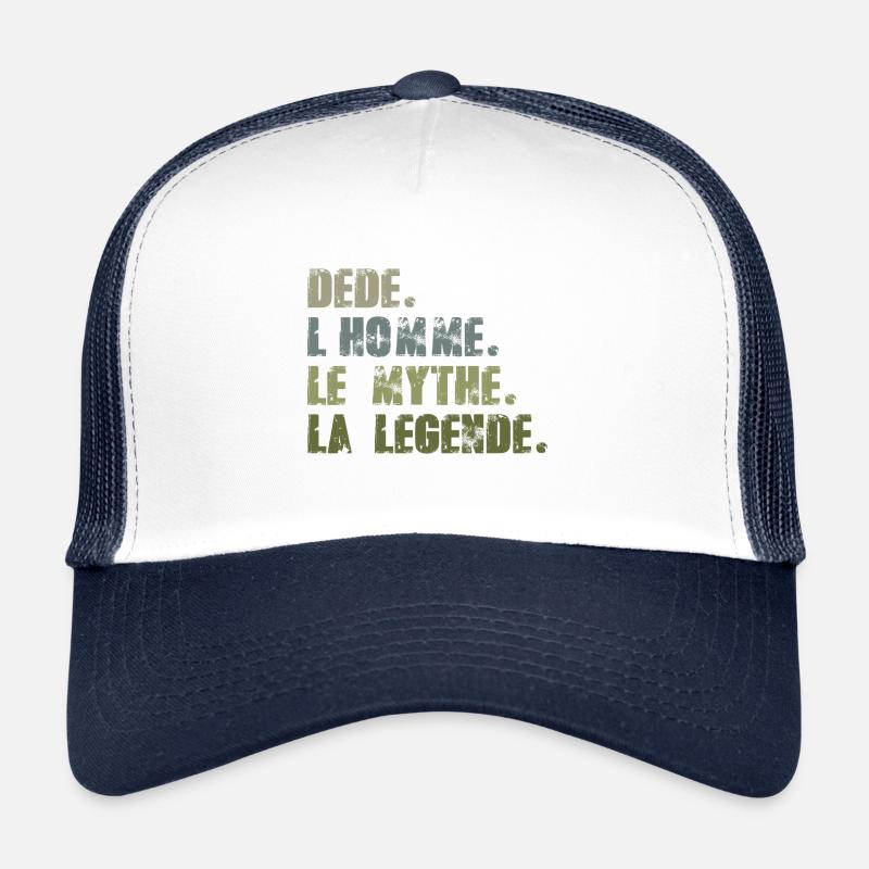 DEDE la légende Casquette trucker 