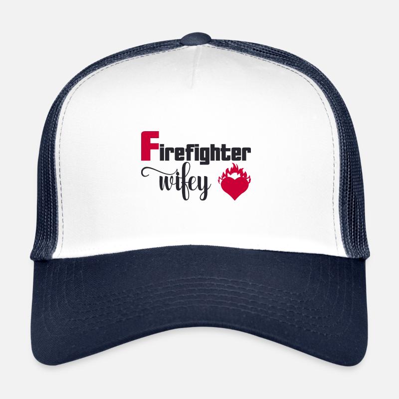 Femme de pompier Casquette trucker 