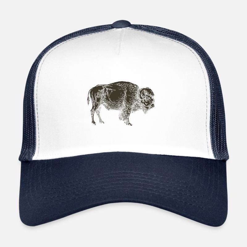 Wildtiere - Trucker Cap - Weiß/Navy