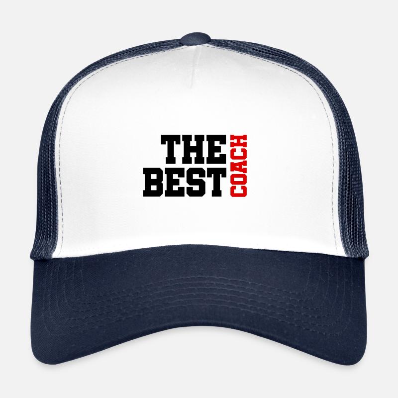The best Coach - Der beste Trainer Trucker Cap