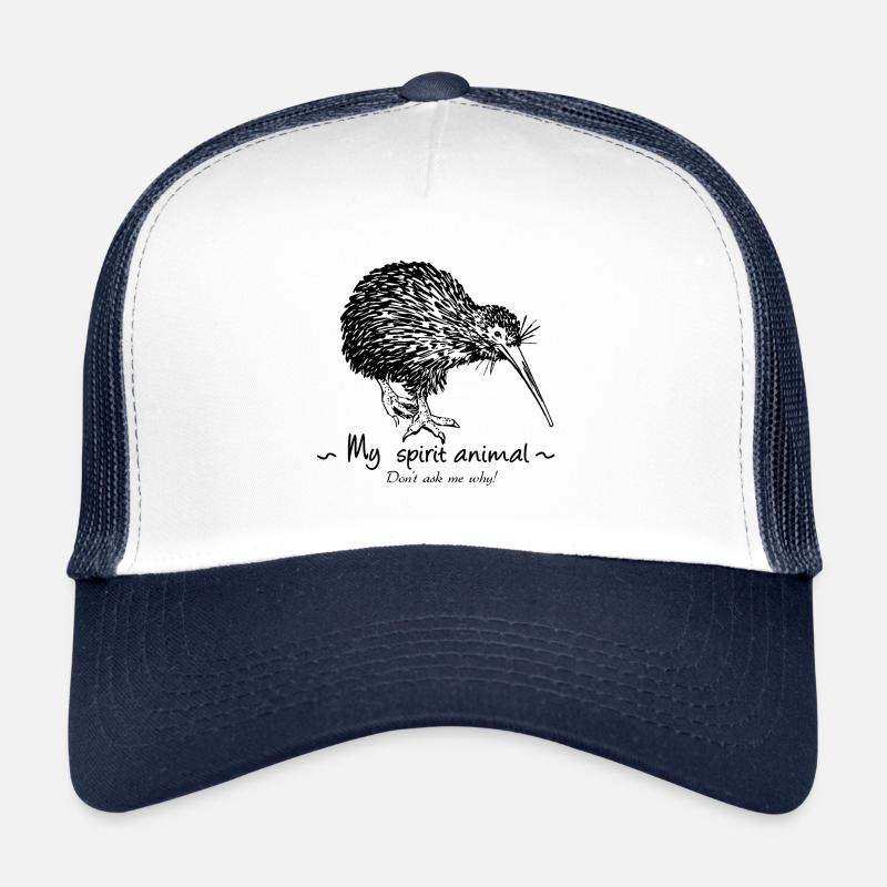 Die Kiwi ist mein Tiertotem. Trucker Cap