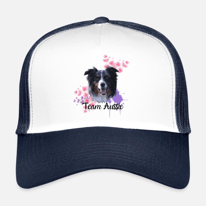 Team Aussie - Casquette trucker  - blanc/marine