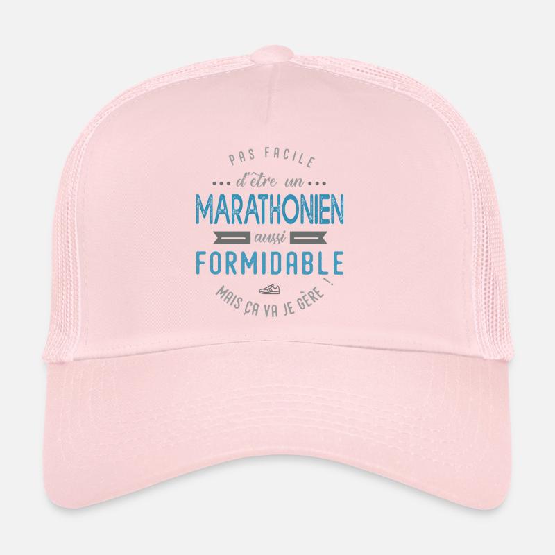 marathon marathonien formidable sport running Casquette trucker 