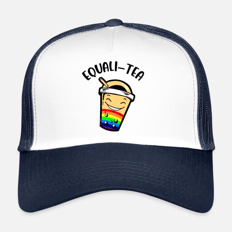 Equali Tea Graphic Tea Lover Tea Drinker Tea Brewi Trucker Cap