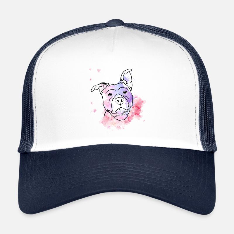 Staffi aquarelle Casquette trucker 