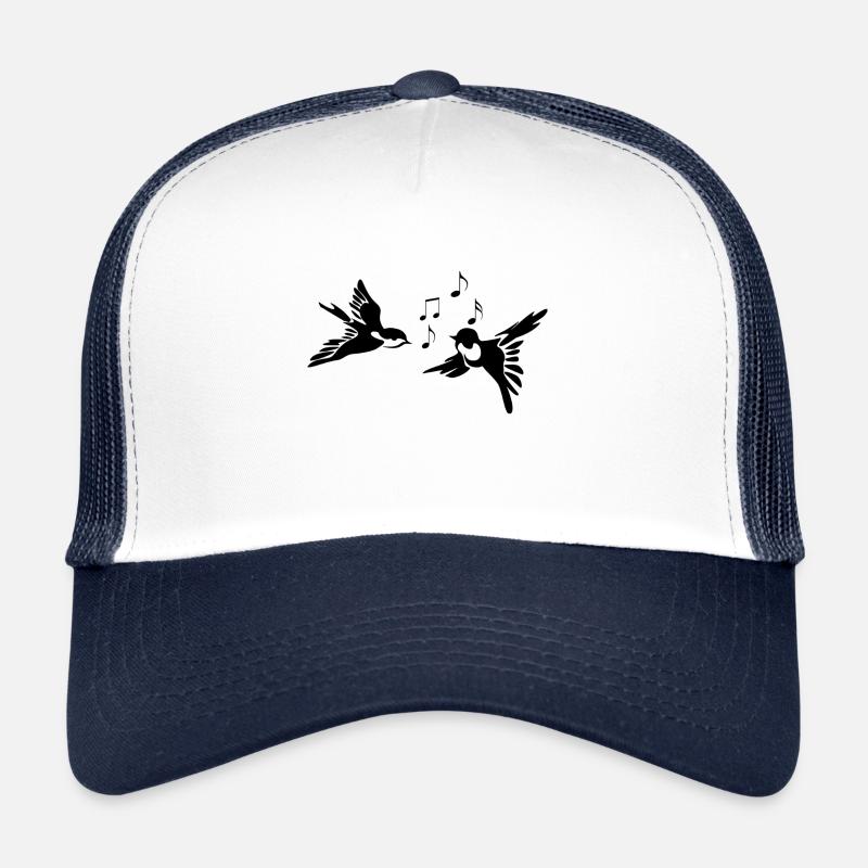 Freiheit - Trucker Cap - Weiß/Navy