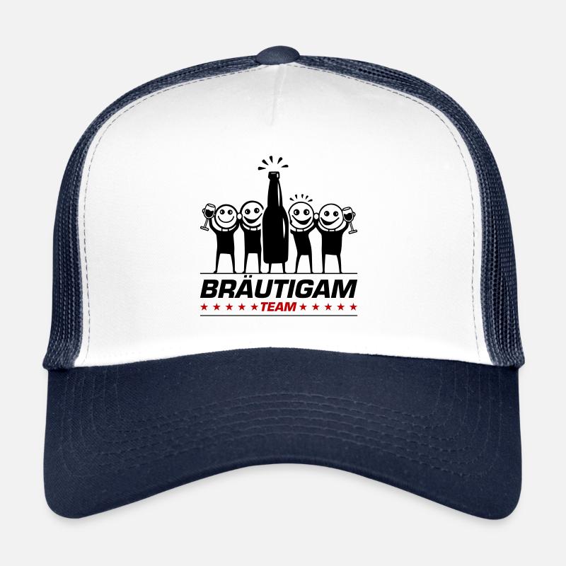 Team Bräutigam Polterhochzeit Trucker Cap