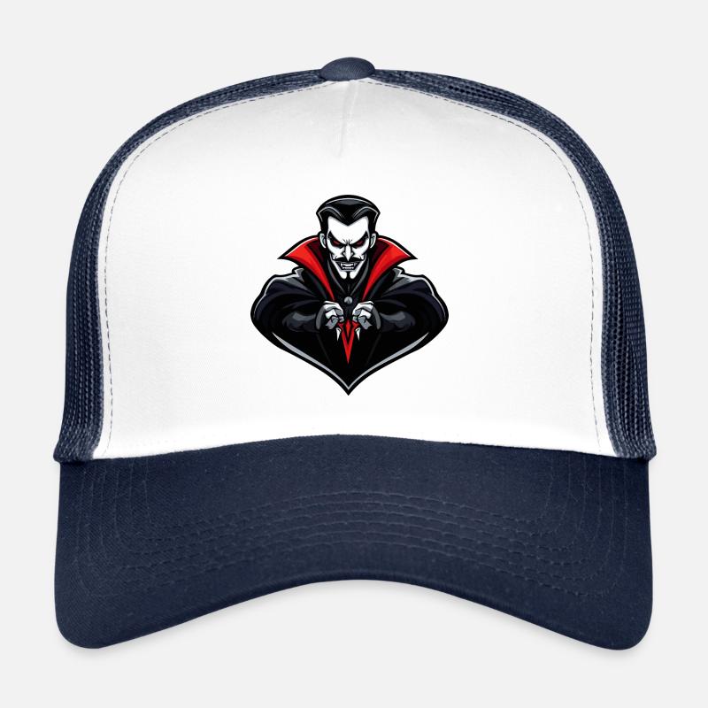 Bande dessinée vampire Halloween Casquette trucker 