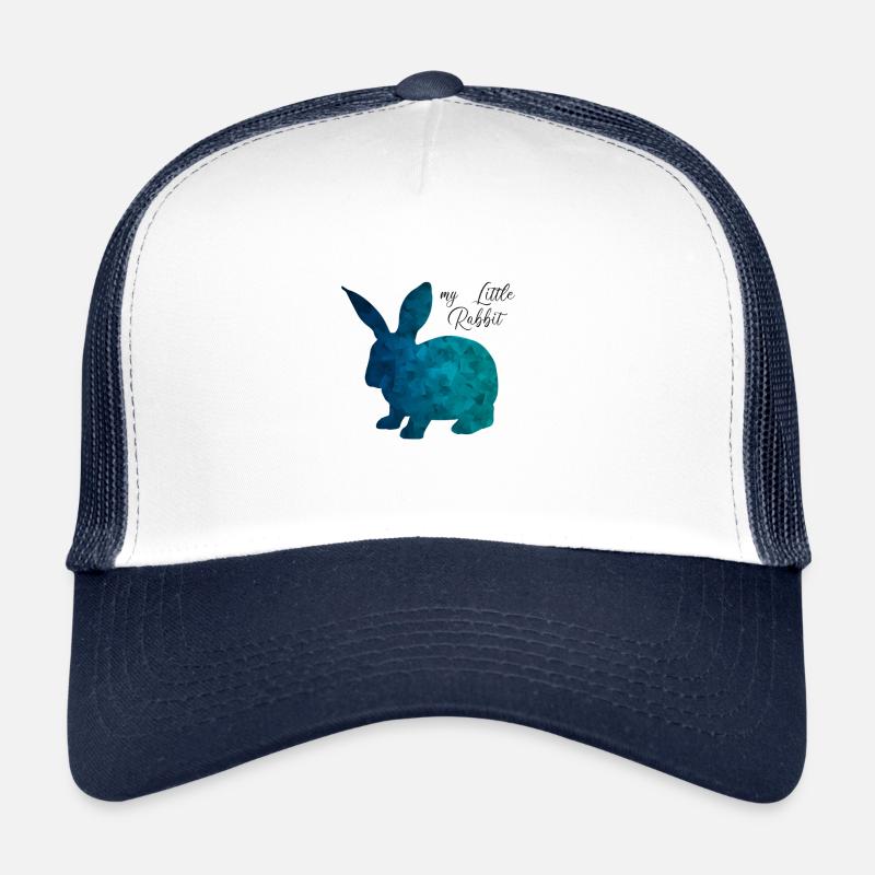 Rabbit Rabbit Abstract Trucker Cap