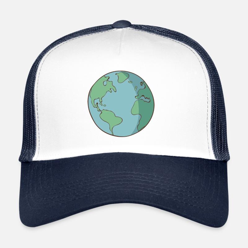 Planète Terre Casquette trucker 