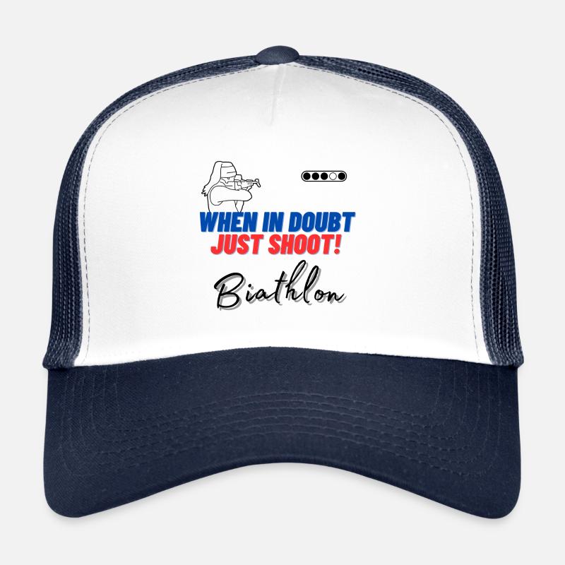 En cas de doute, il suffit de tirer! Casquette trucker 