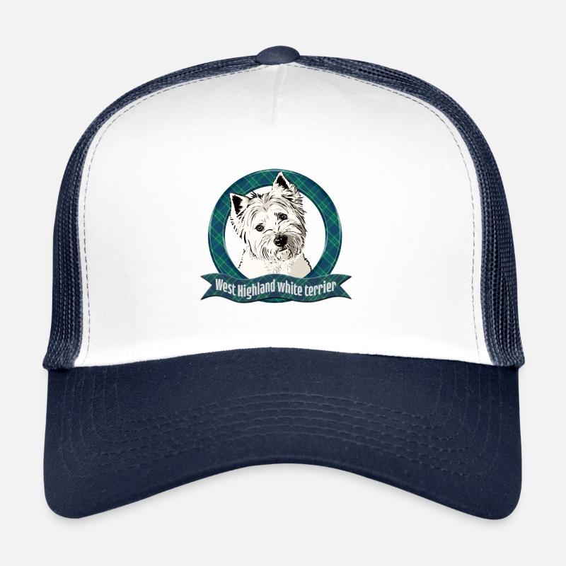 West Highland White Terrier Trucker Cap