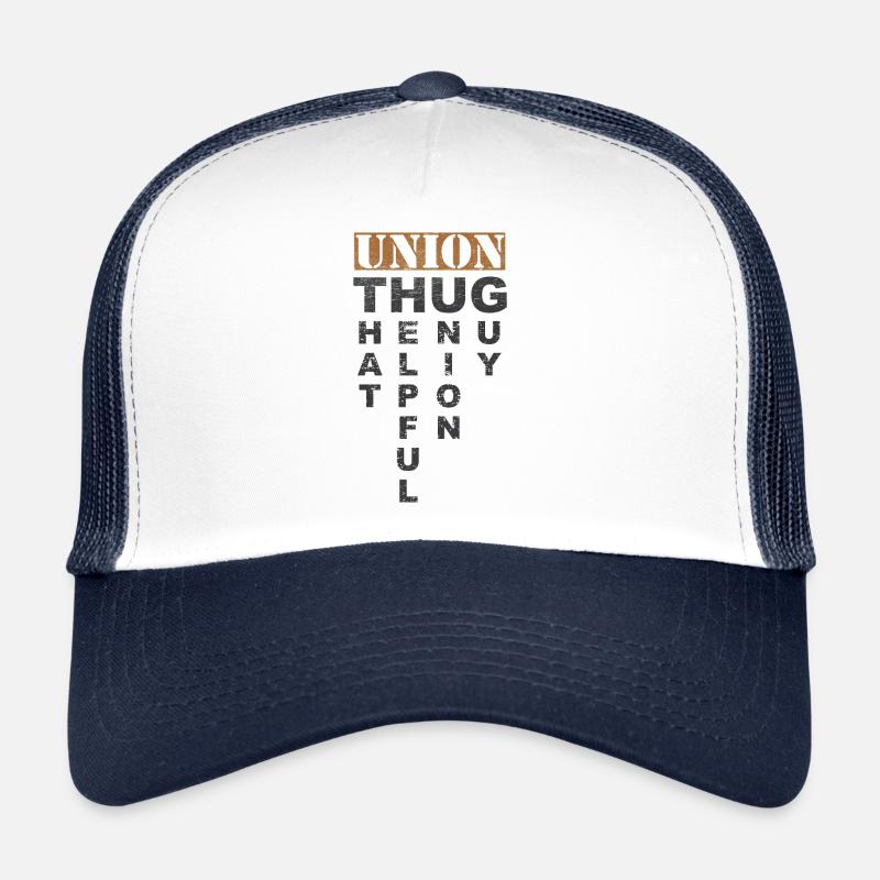 Union Thug Pro Labor Union Worker Protest Light Trucker Cap