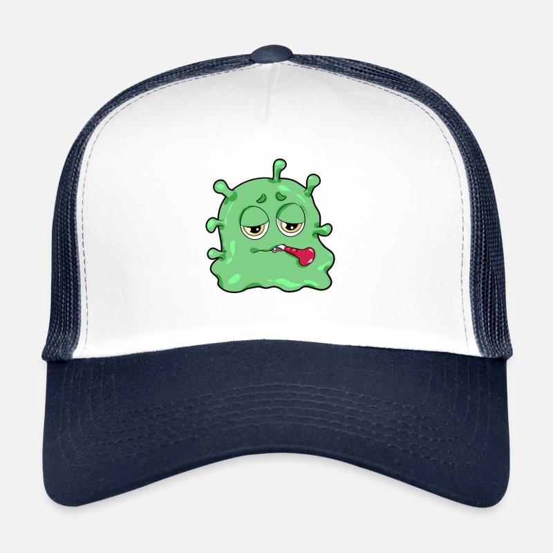 Krankheit Virus Bakterrien Grippe Infekt Geschenk Trucker Cap