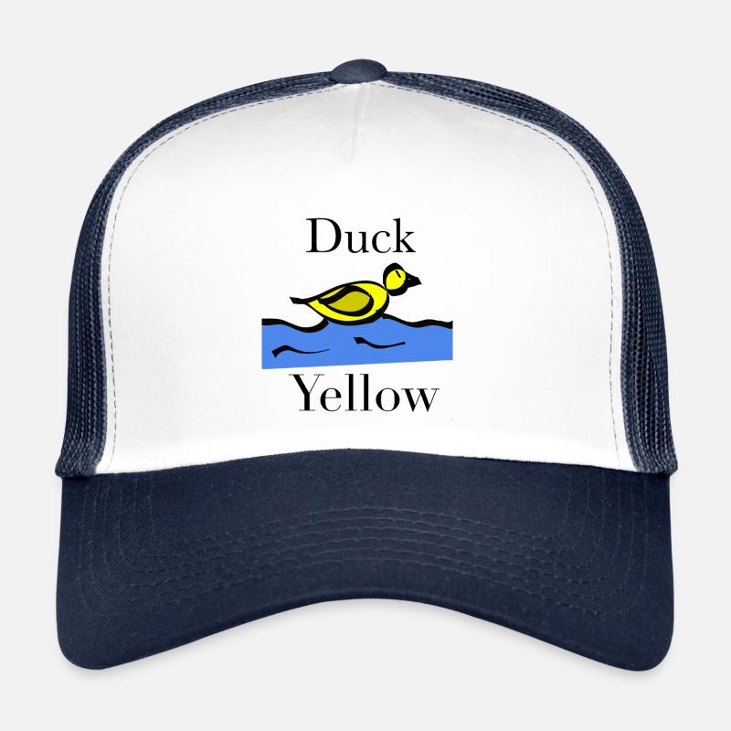 Yellow duck children gift Christmas Trucker Cap