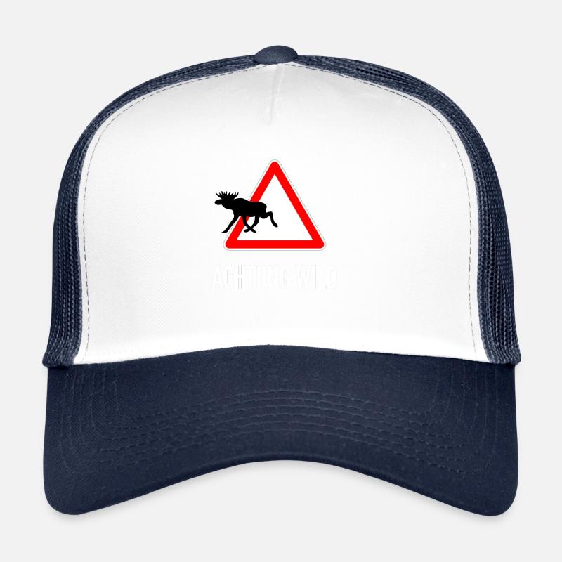 Achtung Wild Hirsch Trucker Cap