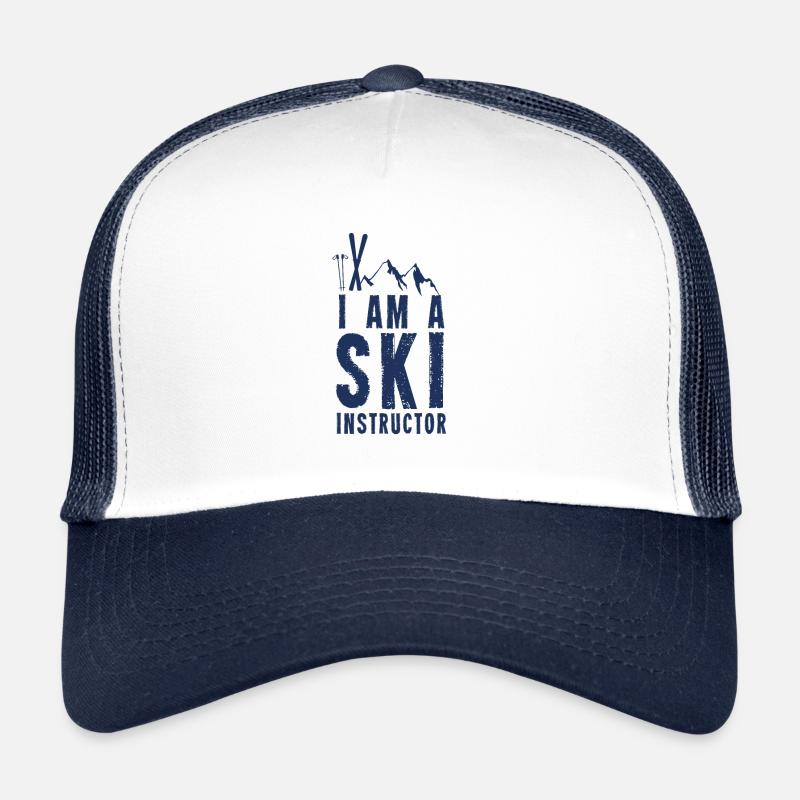 Ich bin Skilehrer Trucker Cap