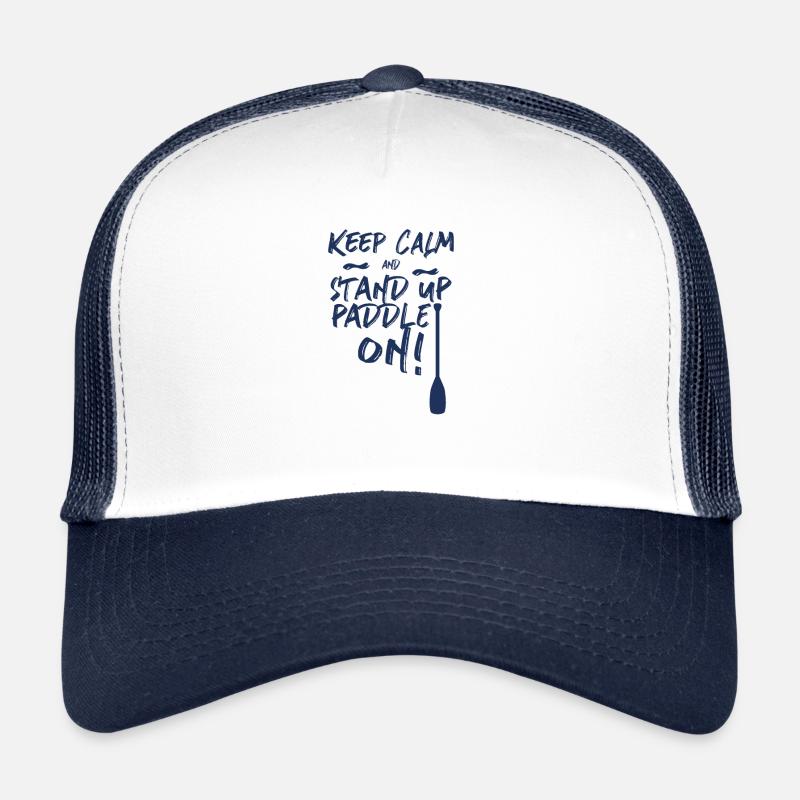 Stand Up Paddler - Trucker Cap - white/navy