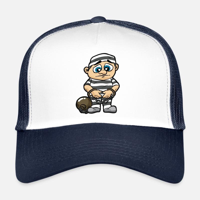 Cadeau d’un prisonnier prisonnier condamné Casquette trucker 
