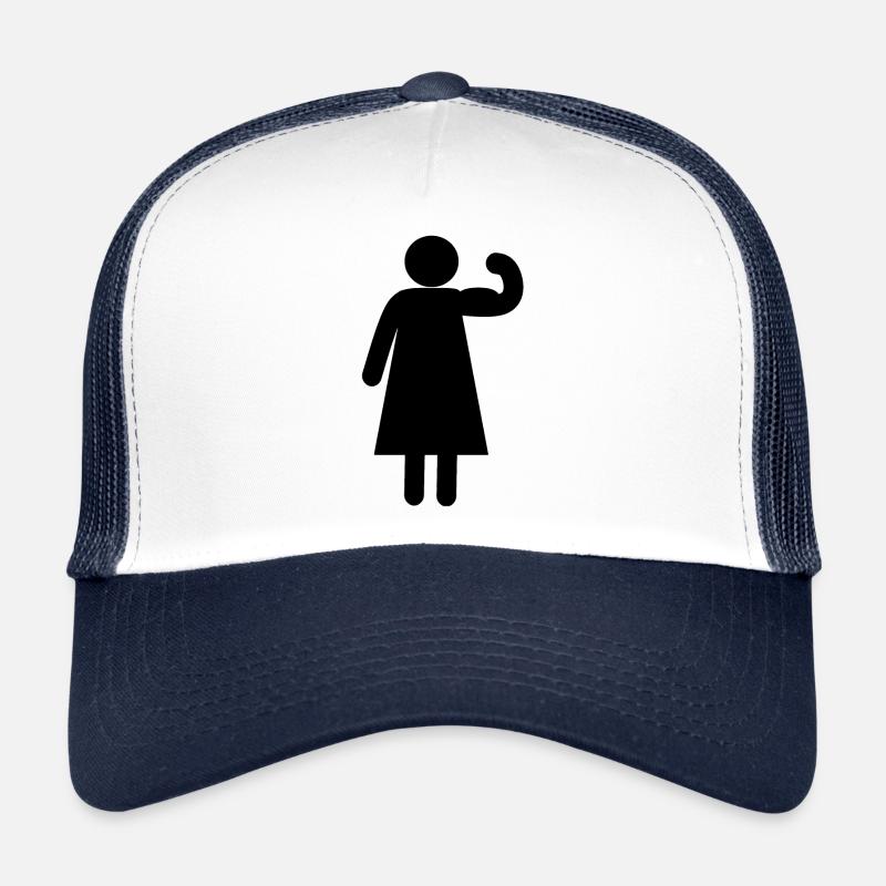 Femme forte Casquette trucker 