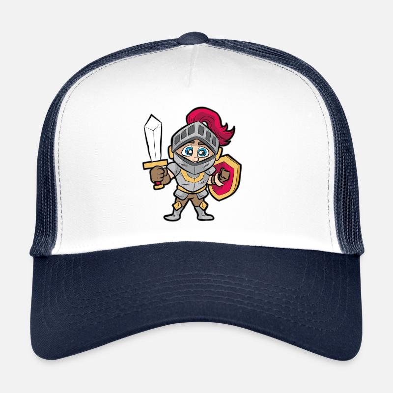 Armure de chevalier Armure Soldat Soldat Épée Casquette trucker 