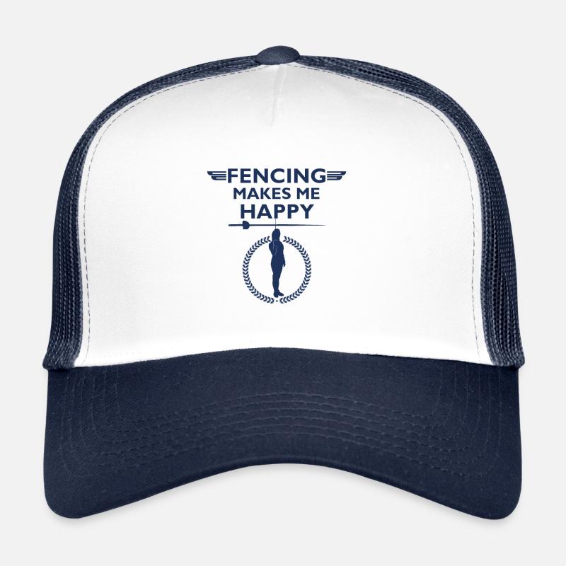 Fechtsport Fechter Fechterin Fechten Fechtkampf Trucker Cap