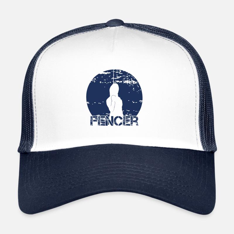 Fechter Fechterin Fechtsport Fechten Fechtkampf Trucker Cap