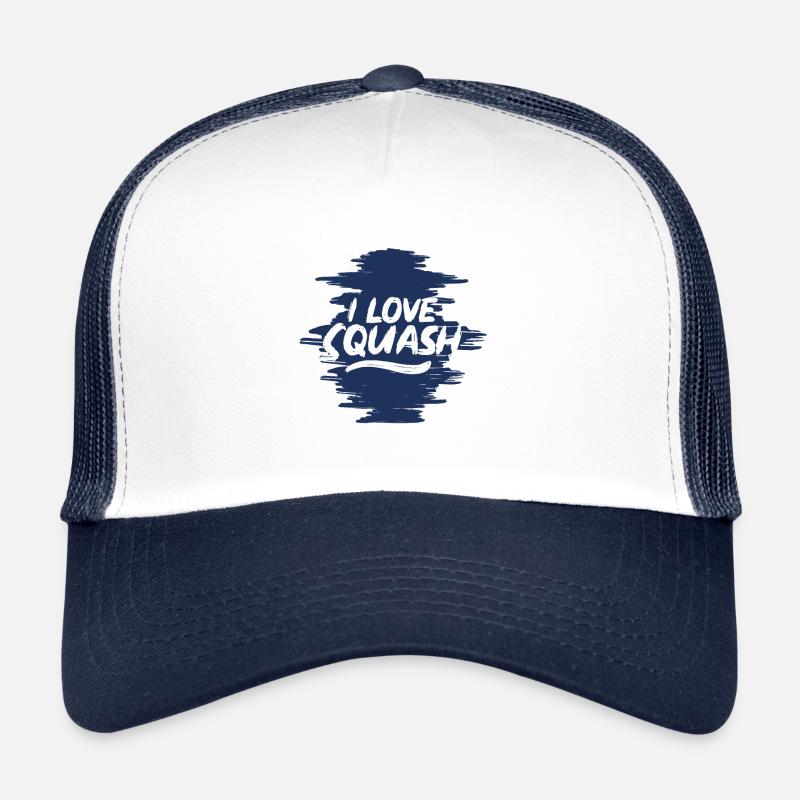 Team Squashspieler Spiel Squash Schläger Squash Trucker Cap