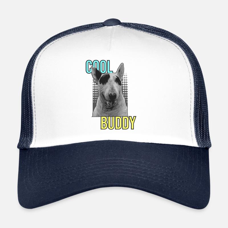 Bull Terrier "Cool Buddy" Trucker Cap