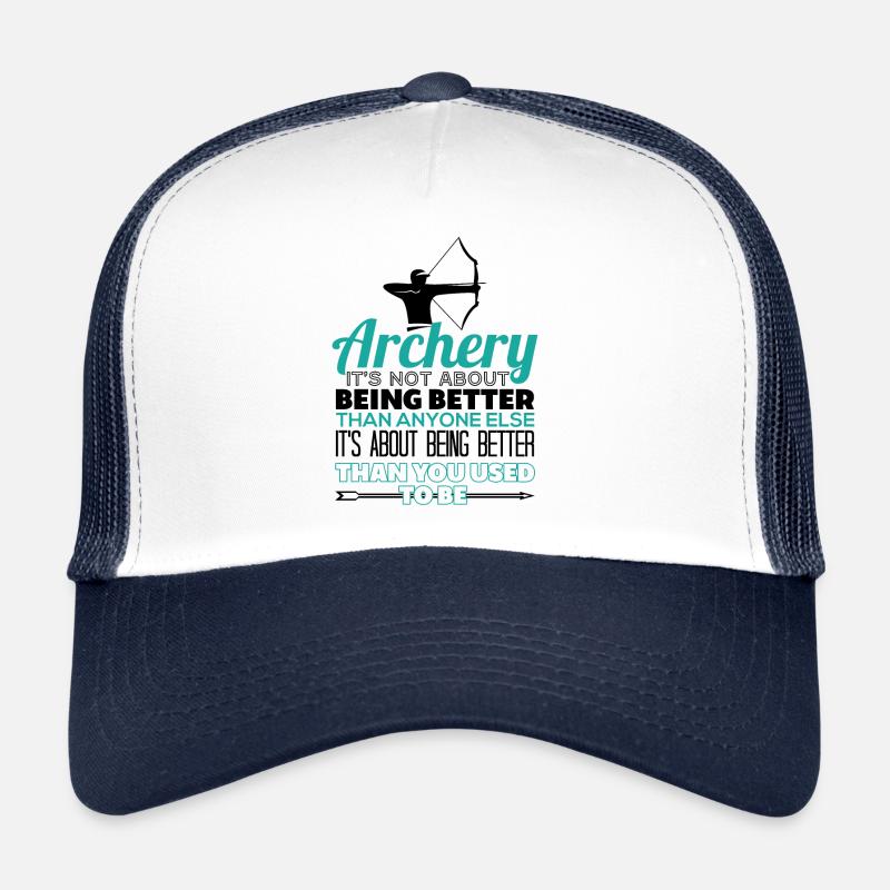 Archer Archery Funny Gift Trucker Cap