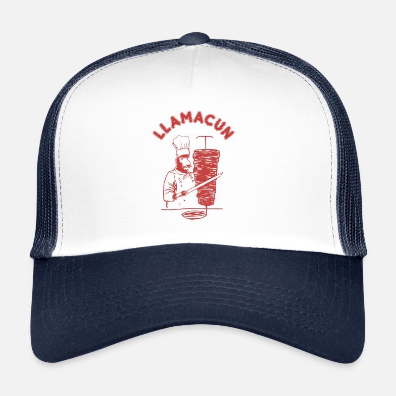 Doner kebab llama Trucker Cap