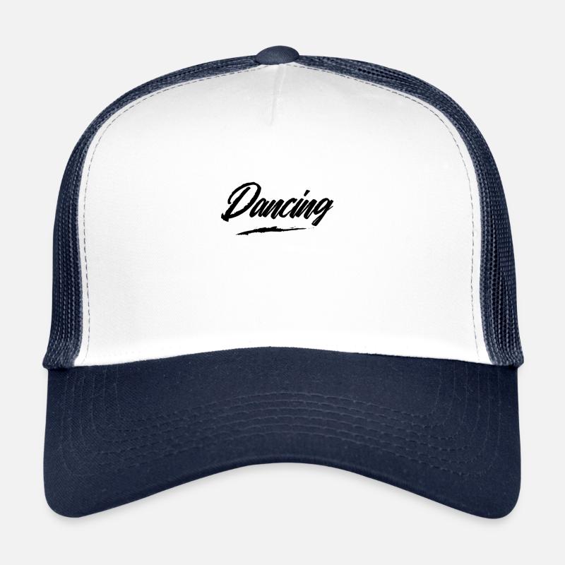 Dancing Dancing Dancing Dancing - Trucker Cap - white/navy