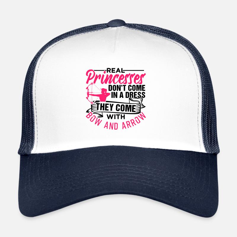 Real Princesses Come With Bow And Arrow Trucker Cap