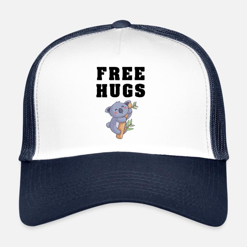 Câlins gratuits design de mode Koala mignon Casquette trucker 