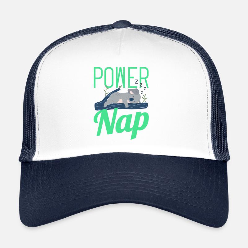 Power Nap Koala Mode Funny Gift Trucker Cap