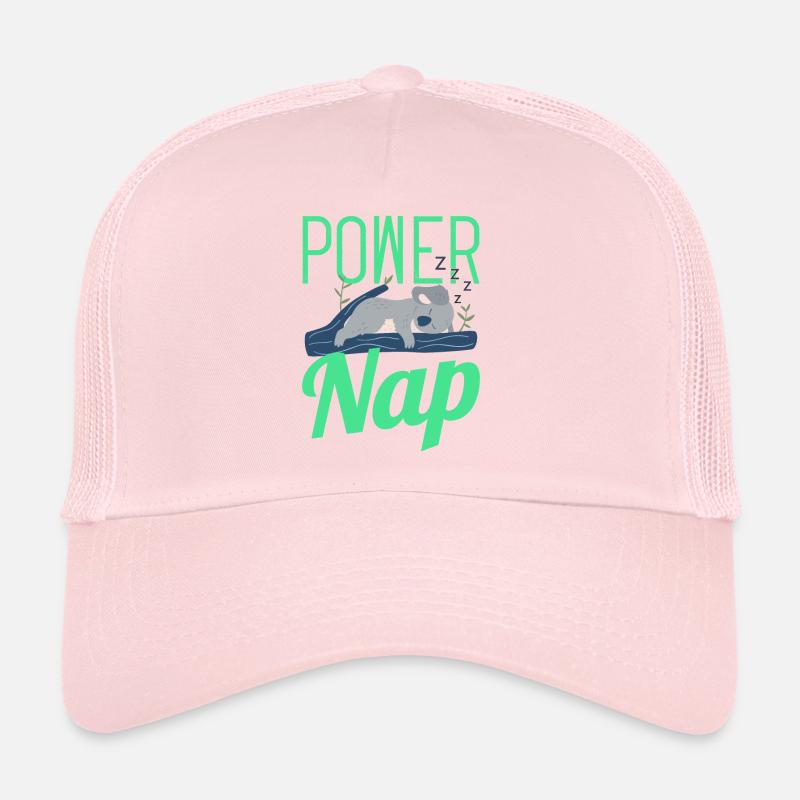Power Nap Koala Mode Funny Gift Trucker Cap