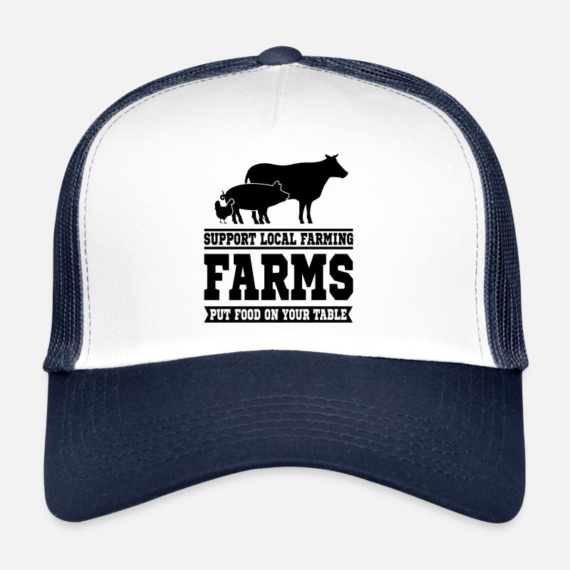 Farm Agriculture - Trucker Cap - white/navy