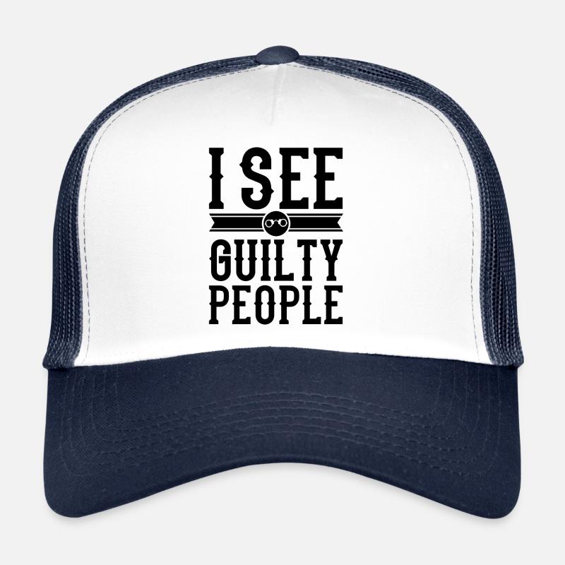 Polizei - Trucker Cap - Weiß/Navy