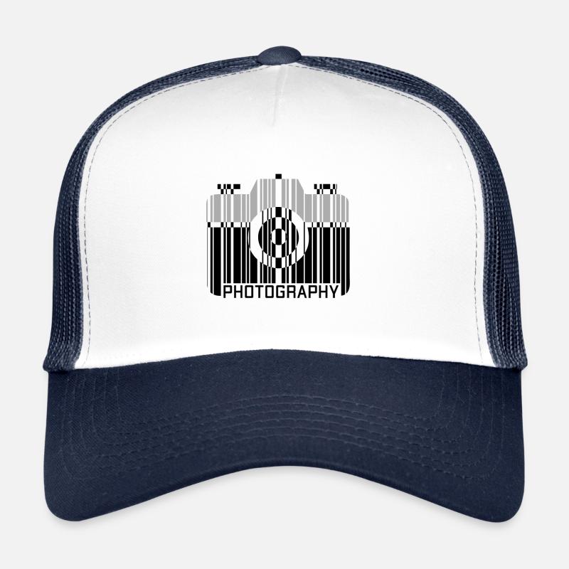 Photography - Trucker Cap - Weiß/Navy