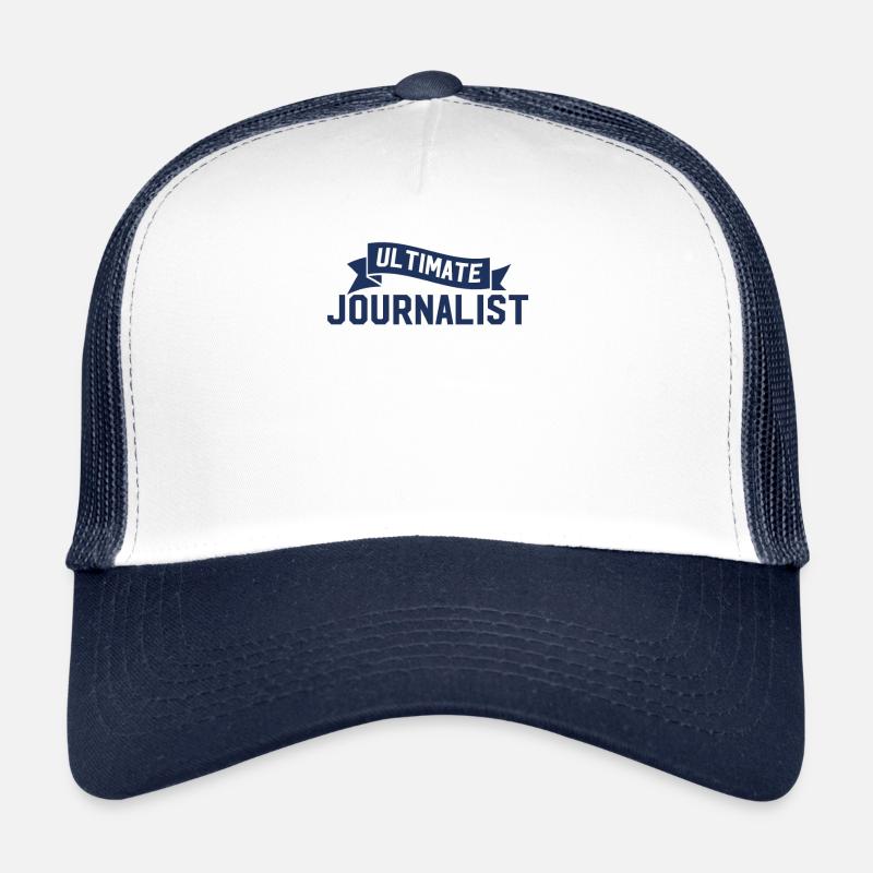 Editor Press Member Reporter Journalist Director Trucker Cap