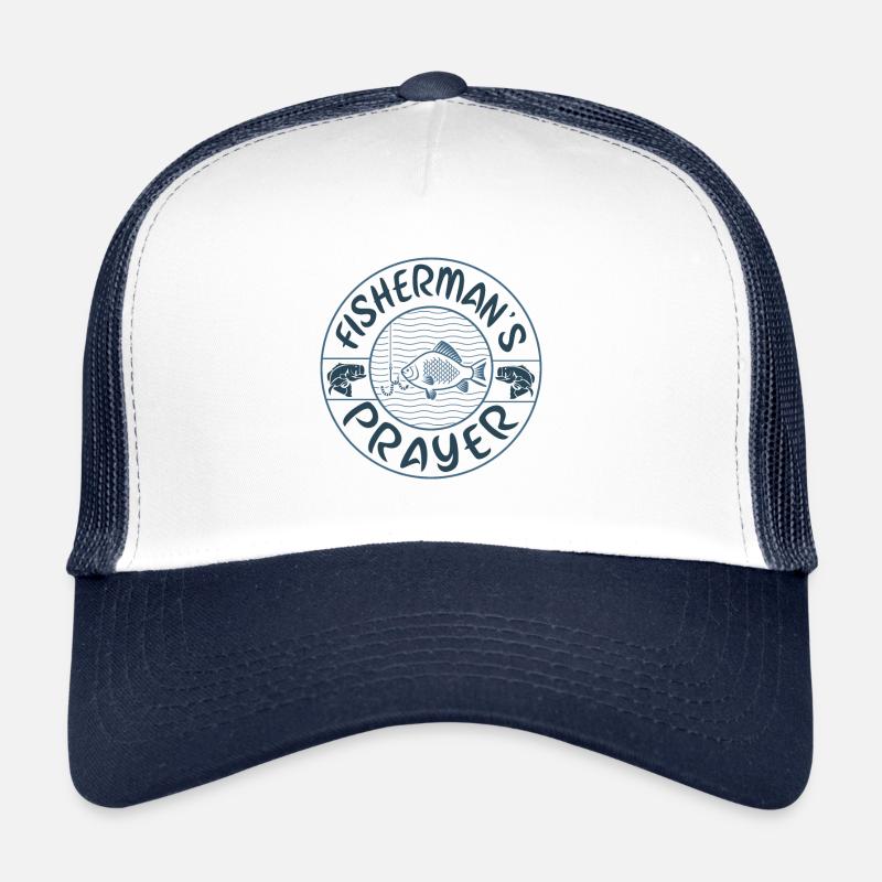 Prière du pêcheur Casquette trucker 