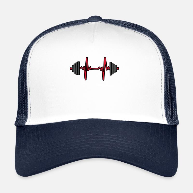 Gewicht Heber Training Sportler Training Workout Trucker Cap