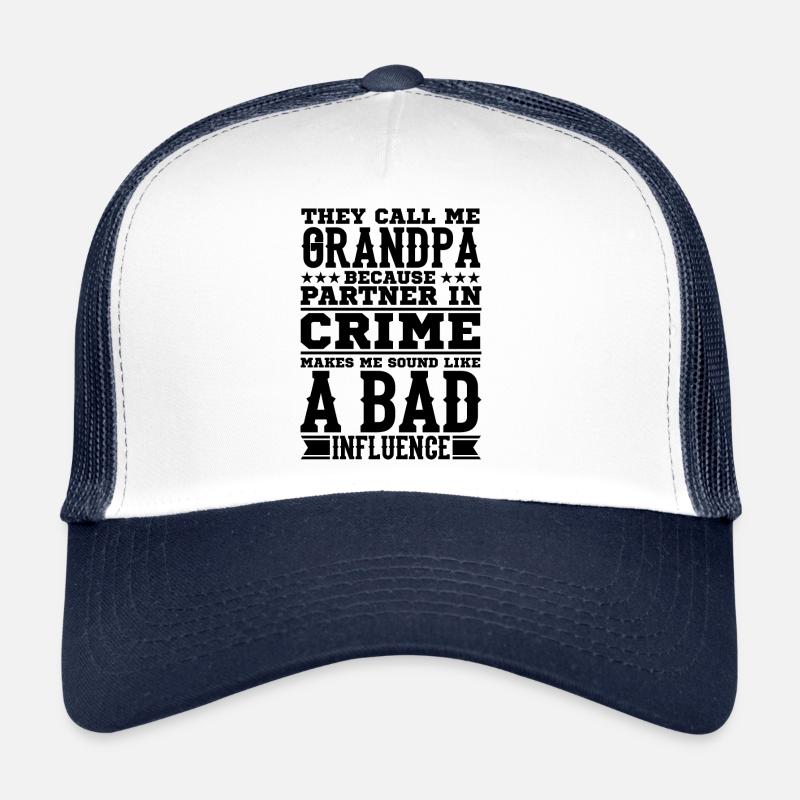 Opa Großvater Sprüche Trucker Cap
