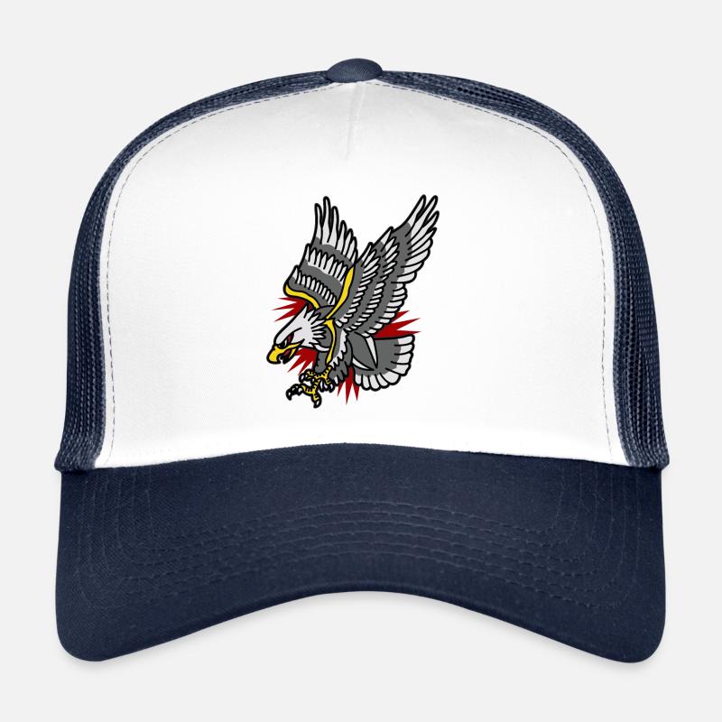BALD EAGLE TATTOO Trucker Cap