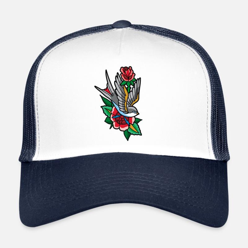 Swallow Tattoo Trucker Cap