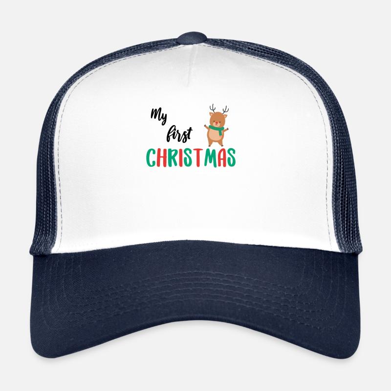Premier noël premier noël bébé mignon Casquette trucker 
