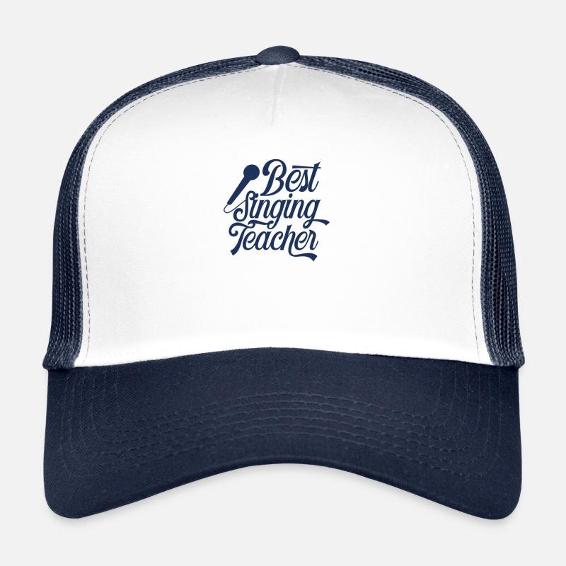 Professeur de chant chantant professeur de chant Casquette trucker 